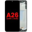 Samsung Galaxy A26 Display + Frame - Black Soft Oled