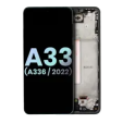 Samsung Galaxy A33 5G Display + Frame - Black SVP