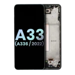 Samsung Galaxy A33 5G Display + Frame - Black SVP