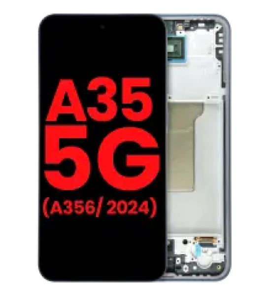 Samsung Galaxy A35 Display + Frame - Navy Soft Oled