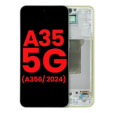 Samsung Galaxy A35 Display + Frame - Lemon Soft Oled