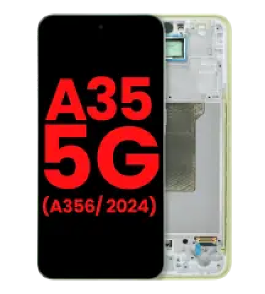Samsung Galaxy A35 Display + Frame - Lemon Soft Oled