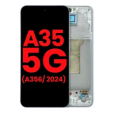 Samsung Galaxy A35 Display + Frame - Iceblue Soft Oled