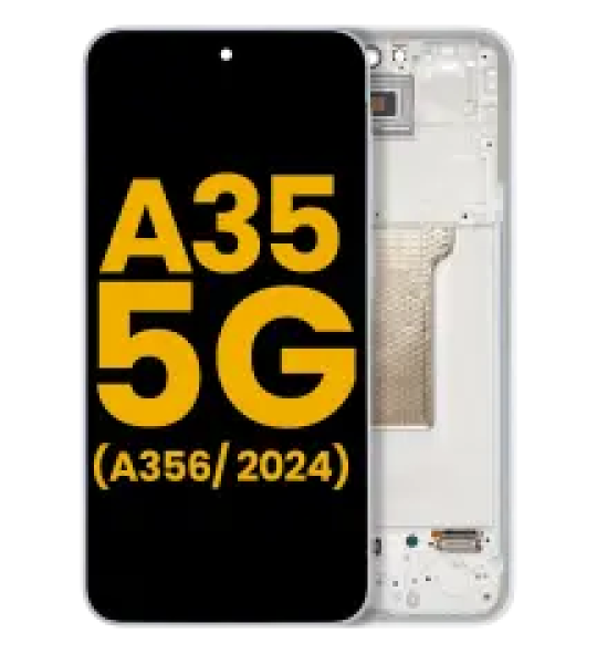 Samsung Galaxy A35 Display + Frame - Iceblue Refurbished