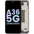Samsung Galaxy A36 Display + Frame - Black SVP