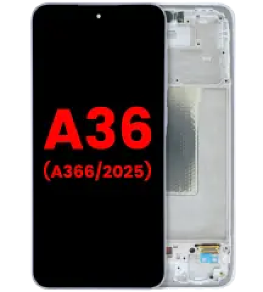 Samsung Galaxy A36 Display + Frame - Lavender Soft Oled