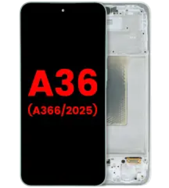 Samsung Galaxy A36 Display + Frame - Lime Soft Oled