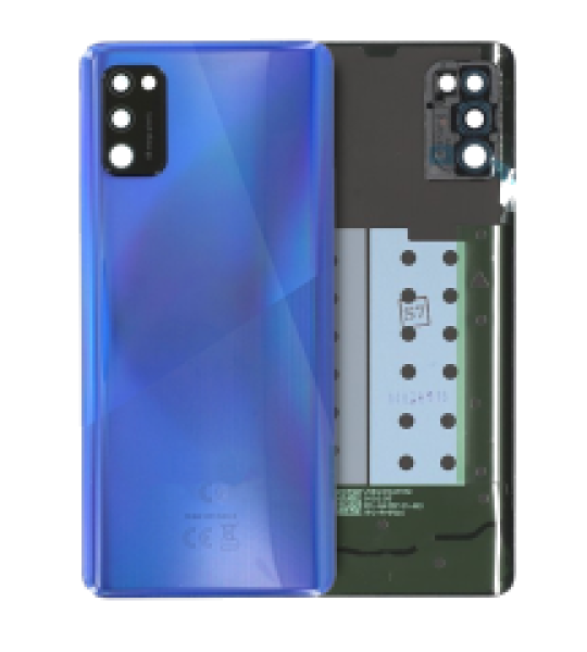 Samsung Galaxy A41 Back Cover + Camera Lens - Prism Crush Blue SVP