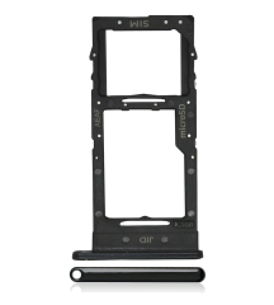 Samsung Galaxy A51 5G Single Sim Tray - Prism Cube Black OEM-Equivalent