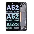 Samsung Galaxy A52 4G / 5G / A52s Display + Frame - Awesome White SVP
