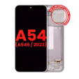 Samsung Galaxy A54 Display + Frame - White Soft Oled