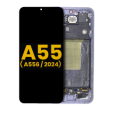 Samsung Galaxy A55 Display + Frame - Lilac Refurbished