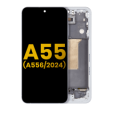 Samsung Galaxy A55 Display + Frame - Iceblue Refurbished