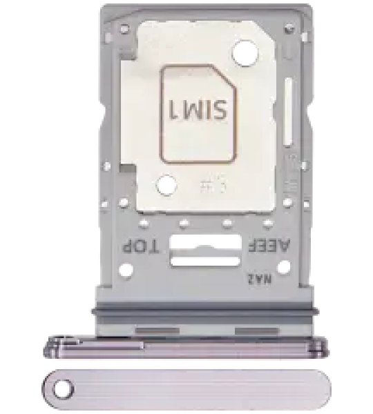 Samsung Galaxy A55 Dual Sim Tray - Lilac OEM-Equivalent
