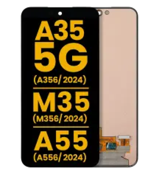 Samsung Galaxy A35 / A55 / M35 Display (No Frame) Refurbished