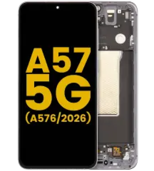 Samsung Galaxy A57 Display + Frame - Gray Refurbished