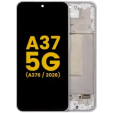 Samsung Galaxy A37 Display + Frame - White Refurbished