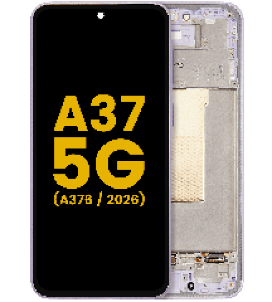 Samsung Galaxy A37 Display + Frame - Light Violet Refurbished