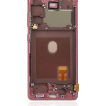 Samsung Galaxy S20 FE 4G / 5G Display + Frame - Cloud Red Soft Oled