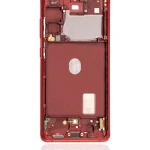Samsung Galaxy S20 FE 4G / 5G Display + Frame - Cloud Red SVP