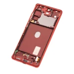 Samsung Galaxy S20 FE 4G / 5G Display + Frame - Cloud Red SVP