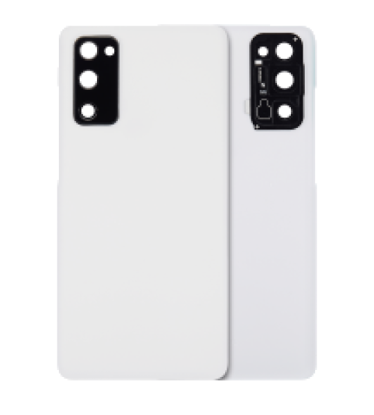 Samsung Galaxy S20 FE 4G / S20 FE 5G (Gh82-24263B) Back Cover with Lens - Cloud White