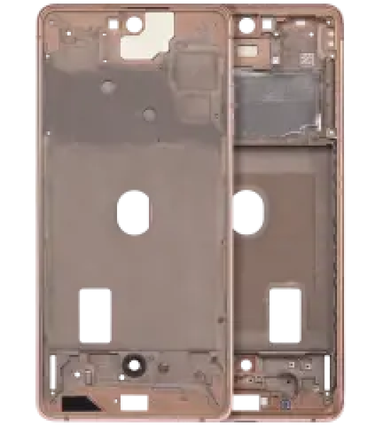 Samsung Galaxy S20 FE Mid-Frame Housing - Cloud Orange OEM-Equivalent