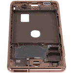 Samsung Galaxy S20 FE Mid-Frame Housing - Cloud Orange OEM-Equivalent