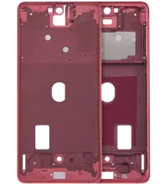 Samsung Galaxy S20 FE Mid-Frame Housing - Cloud Red OEM-Equivalent