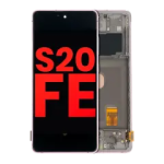 Samsung Galaxy S20 FE 4G / 5G Display + Frame - Cloud Lavender Soft Oled
