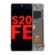 Samsung Galaxy S20 FE 4G / 5G Display + Frame - Cloud Lavender Soft Oled