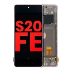 Samsung Galaxy S20 FE 4G / 5G Display + Frame - Cloud Lavender Soft Oled