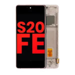 Samsung Galaxy S20 FE 4G / 5G Display + Frame - Cloud Orange Soft Oled