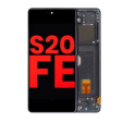 Samsung Galaxy S20 FE 4G / 5G Display + Frame - Cloud Navy Soft Oled