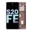 Samsung Galaxy S20 FE 4G / 5G Display + Frame - Cloud Lavender SVP