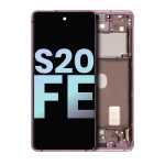 Samsung Galaxy S20 FE 4G / 5G Display + Frame - Cloud Lavender SVP