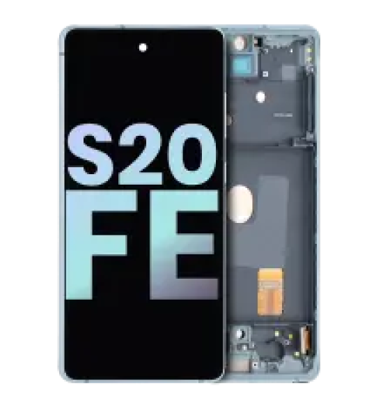 Samsung Galaxy S20 FE 4G / 5G Display + Frame - Cloud Mint SVP