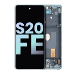 Samsung Galaxy S20 FE 4G / 5G Display + Frame - Cloud Mint SVP