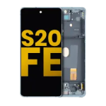 Samsung Galaxy S20 FE 4G / 5G Display + Frame - Cloud Mint Refurbished