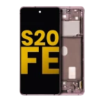 Samsung Galaxy S20 FE 4G / 5G Display + Frame - Cloud Lavender Refurbished