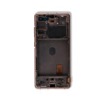 Samsung Galaxy S20 FE 4G / 5G Display + Frame - Cloud Orange SVP