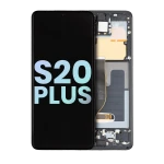 Samsung Galaxy S20 Plus Display + Frame - Cosmic Black SVP