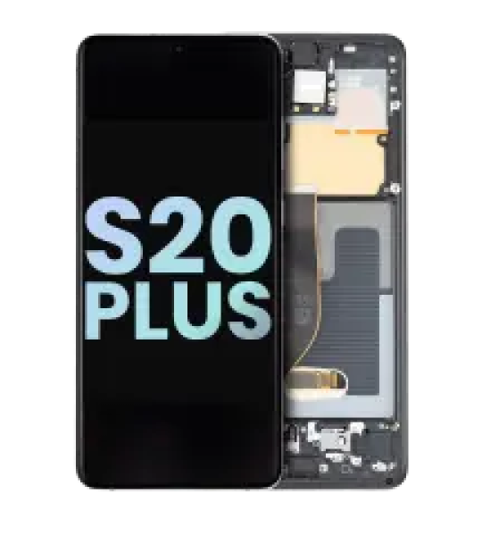 Samsung Galaxy S20 Plus Display + Frame - Cosmic Gray SVP