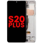 Samsung Galaxy S20 Plus Display + Frame - Cloud White Soft Oled