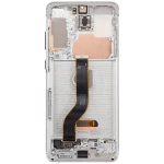 Samsung Galaxy S20 Plus Display + Frame - Cloud White Soft Oled