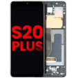 Samsung Galaxy S20 Plus Display + Frame - Cosmic Black Soft Oled