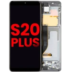 Samsung Galaxy S20 Plus Display + Frame - Cosmic Gray Soft Oled