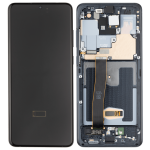 Samsung Galaxy S20 Ultra Display + Frame - Cosmic Black Soft Oled