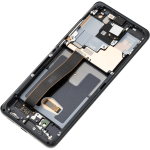 Samsung Galaxy S20 Ultra Display + Frame - Cosmic Black Soft Oled