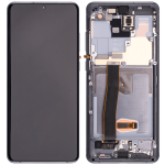 Samsung Galaxy S20 Ultra Display + Frame - Cosmic Gray Soft Oled